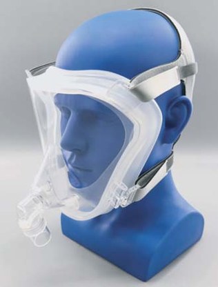 Silicone Total Face CPAP Mask